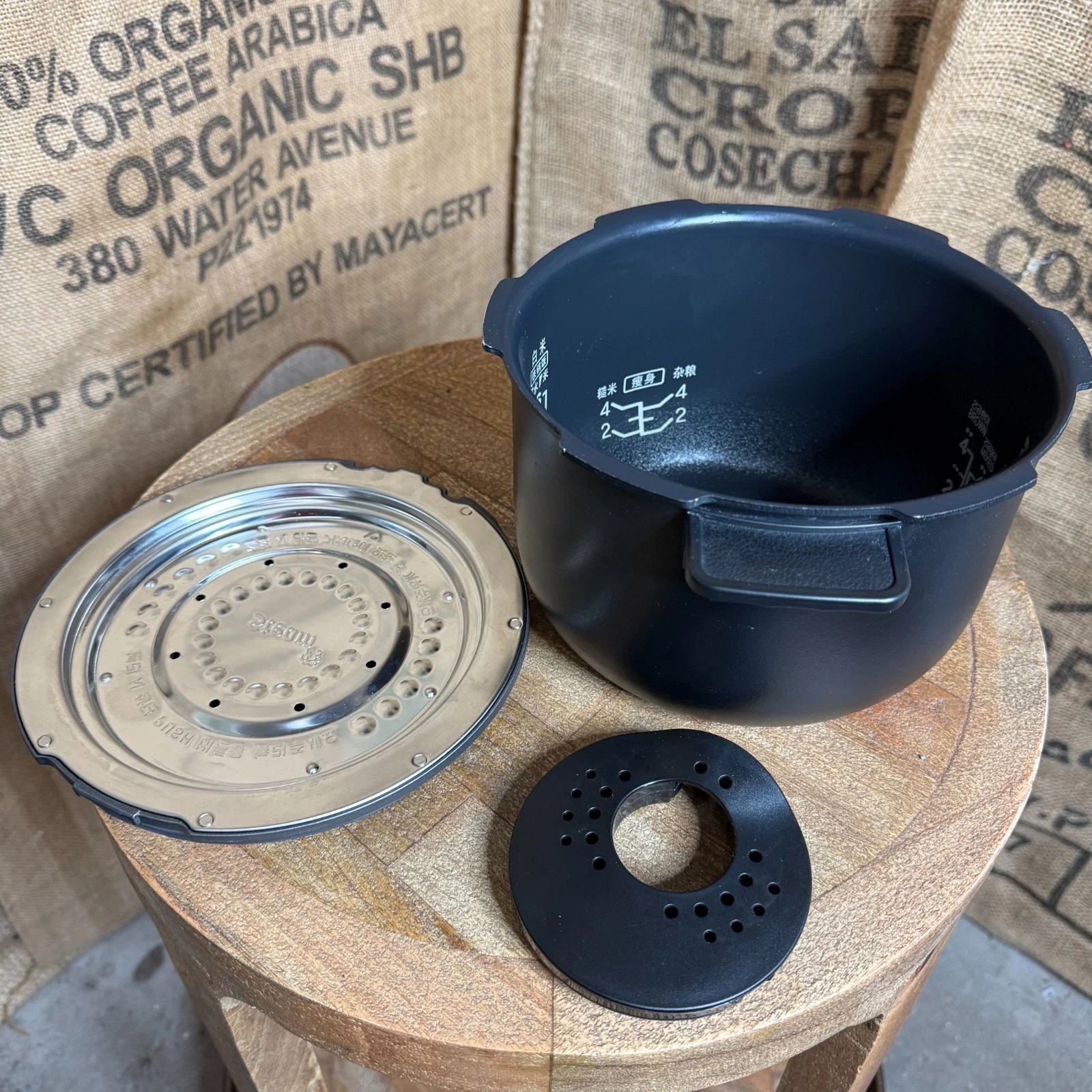 Cuchen Meejak IR Pressure Rice Cooker 6 Cup Replacement Pot & Parts cjh-ph0610rc