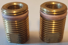 2x Messing Doppelnippel AG 1/2" Durchlauferhitzer Siemens TECLINE electronic