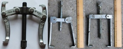 Lot of 3 Jaw Gear Puller Tools Ajustable, Ampro T74163 100 mm + Japan +