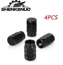 1 Set Of Black Tire Valve Stem Caps For Car Truck Standard Fitting Us Stock 1 Set Of Black Tire Valve Stem Caps For Car Truck Standard Fitting Us Stock