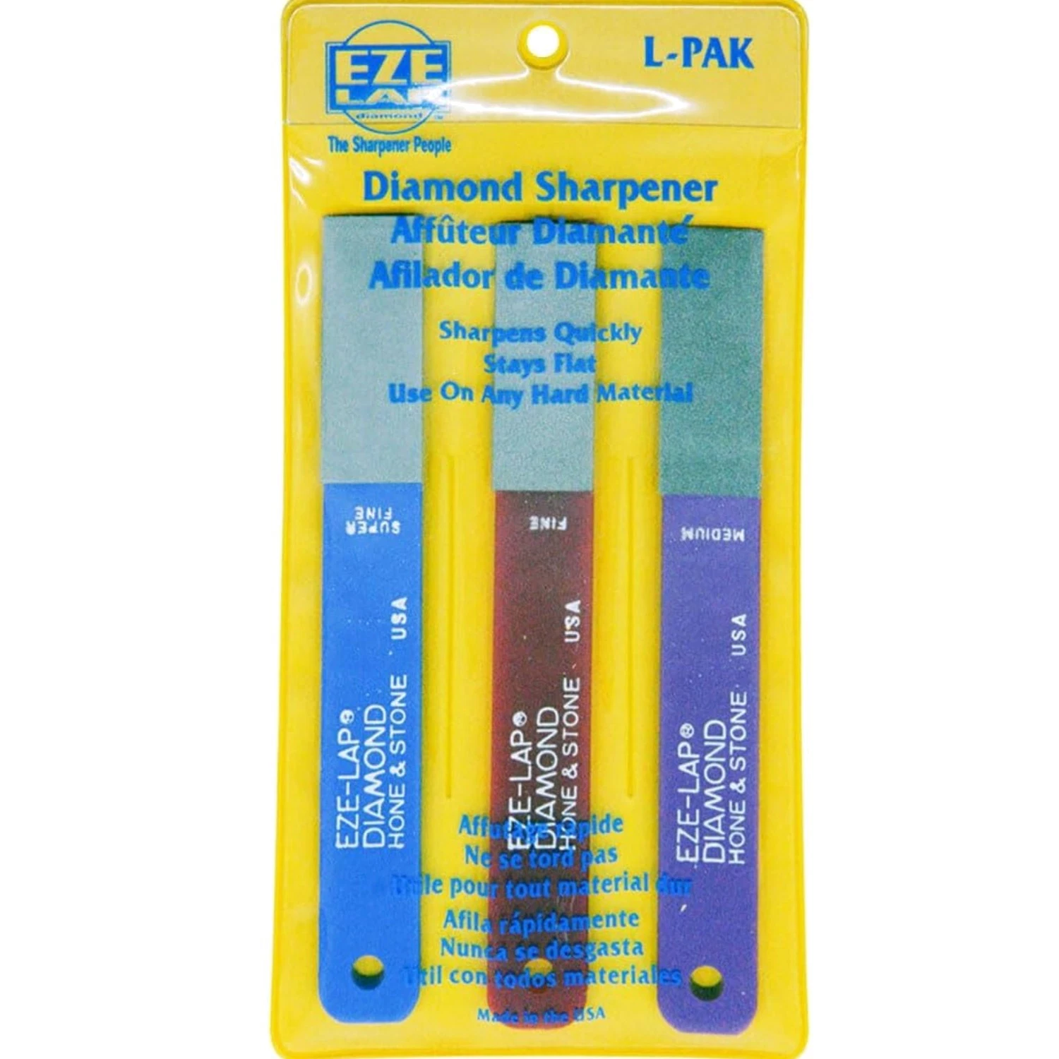 EZLPACK-BRK Diamond Sharpener Set, Asst