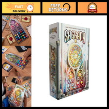 Sagrada Board Game - Family Dice Drafting Strategy Game for 1-4 Players, Ages 10