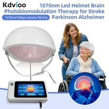 1070nm Photobiomodulation Helmet 448 Diodes Stroke Recovery Parkinson Alzheimer