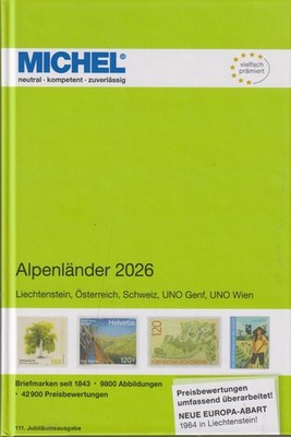 Michel Europa Band 1 2026 Alpenländer NEU