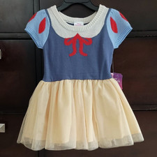 Disney Princess Snow White Baby Toddler Girl 2T Cosplay Dress TuTu New w/ Defect