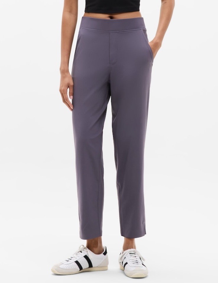 Athleta Brooklyn mid rise ankle pant- 2 petite- twilight- nwot- | eBay