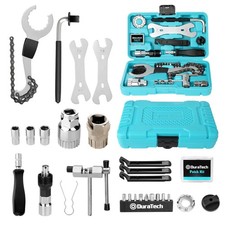 Complete 31 Piece Bike Tool Kit with Storage Box Bicycle Maintenance Kit