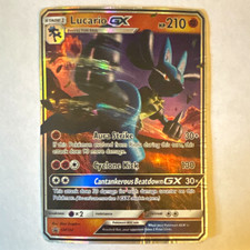 The Pokémon Company Lucario GX SM100 SM Promo Holo EN Stage 1 210HP