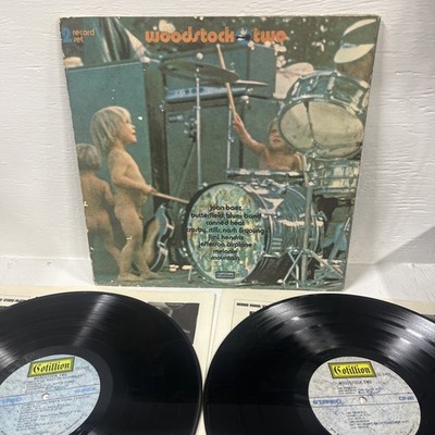 WOODSTOCK TWO 2LP set VG+ 1st Press COTILLION 1971 Original