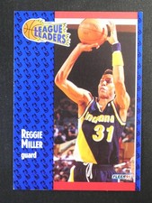 1990-91 FLEER Reggie Miller League Leaders #226