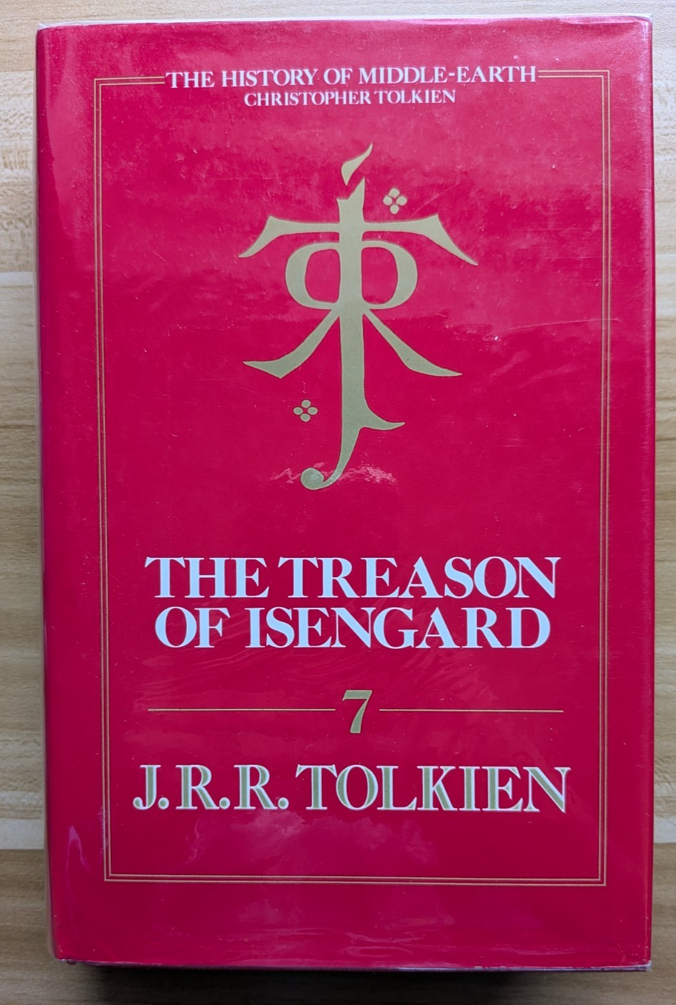 JRR Tolkien Treason of Isengard Hardback 1991 HarperCollins Middle Earth 7 [SA]