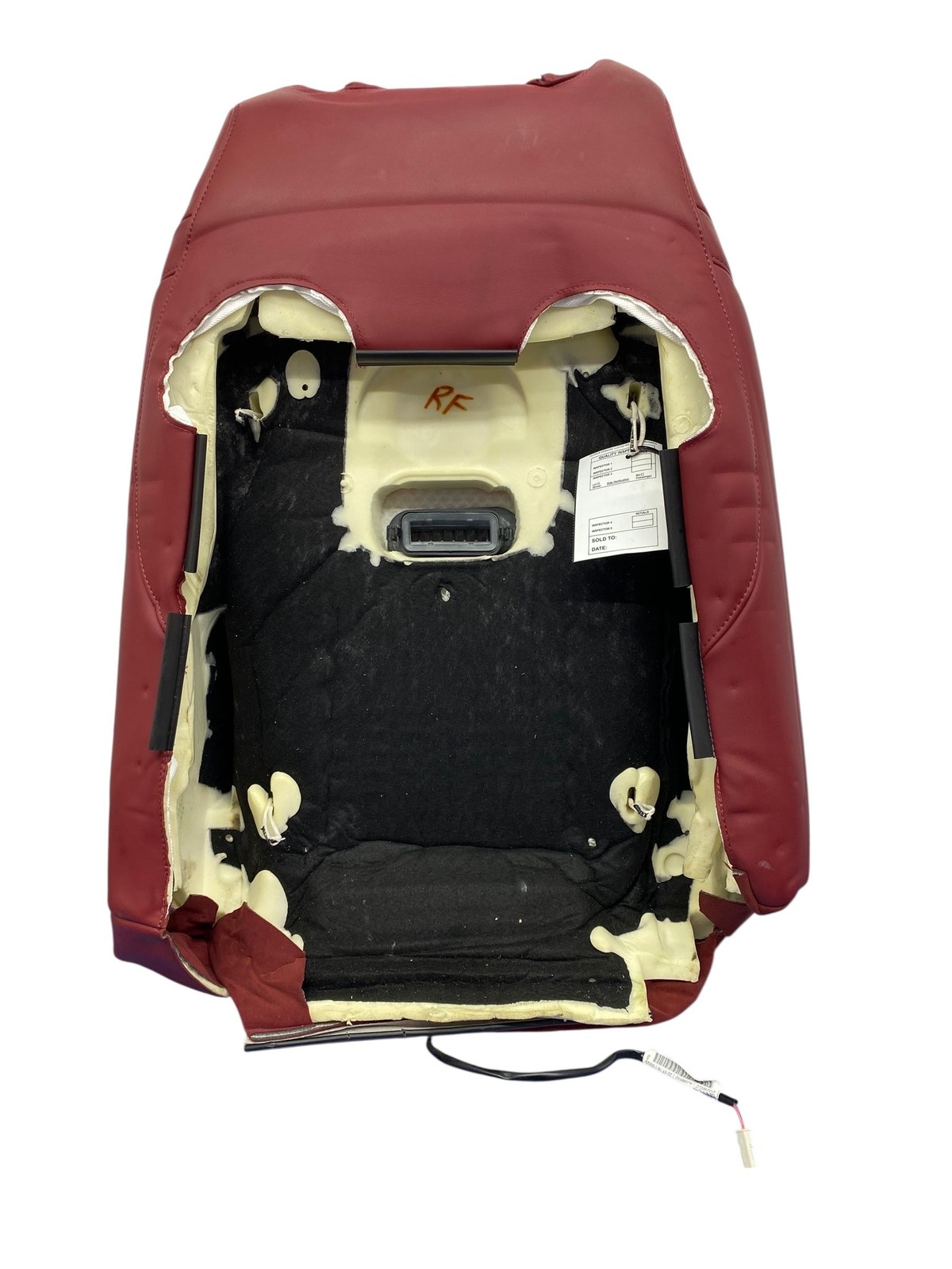 2017-2024 MASERATI LEVANTE M161 FRONT RIGHT SIDE UPPER SEAT CUSHION | RED (RDG)