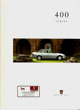 Rover 400-Series Saloon 1995 UK Market Sales Brochure 414, 416, 418D & 420