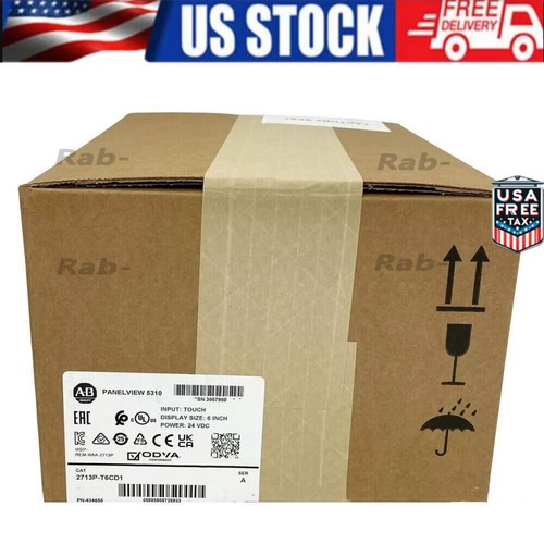 Allen Bradley 2713P-T6CD1 Panelview 5310 6” Graphic Terminal NEW ...