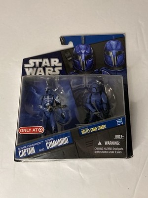 Star Wars Senate Captain & Commando 2 Pack Action Figure Hasbro Target Exclusive