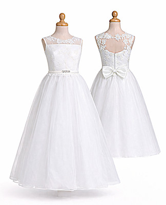 Kommunionkleid Kommunionskleid 128 134 140 152  wilk white NEU *78