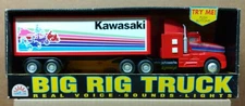 Kawasaki Kenworth 13" Tractor Trailer Big Rig Truck by FunRise 1995