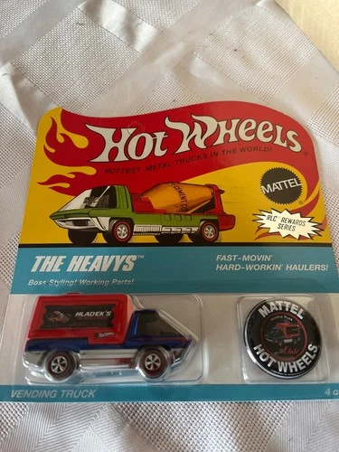 hot wheels heavyweights vending truck redline from 2008