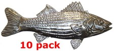 Metal Stampings Walleye Yellow Pike Striped Fish STEEL .020" Thickness SE11