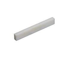 Hosco Flat Bottom Blank Bone Electric Guitar Nut 43x6x3.4mm