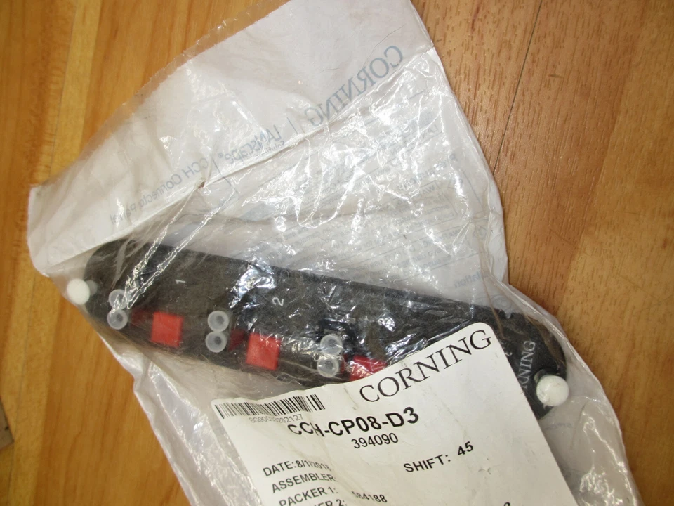 Corning CCH-CP08-D3 *NEW* Closet Connector Housing Panel 394090 - Image 3 of 4