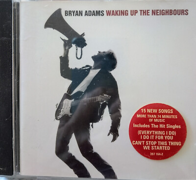 CD Waking Up The Neighbours, Brian Adams, guter Zustand