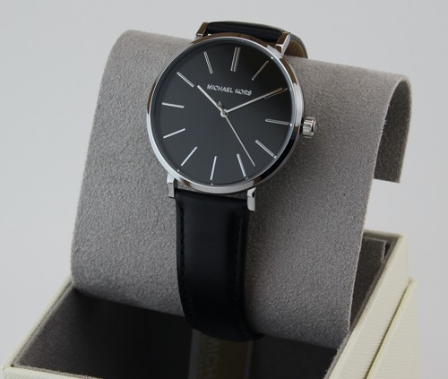 NEW AUTHENTIC MICHAEL KORS AUDEN SILVER 
