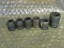 PROTO 1" Drive Impact Socket 22MM,24MM,27MM,30MM,36MM,46MM Lot of 6