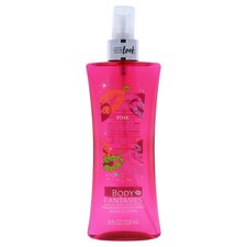 Body Fantasies Women Pink Vanilla Kiss 8 oz Fragrance Body Spray
