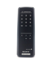 Sony Radio Cassette Remote Control OEM Genuine Original RMT-CZ130R Tested Works.