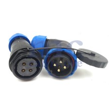 4 Pin SD28 IP68 Waterproof Connector Cable, Plug Socket, Aviation Docking Plug