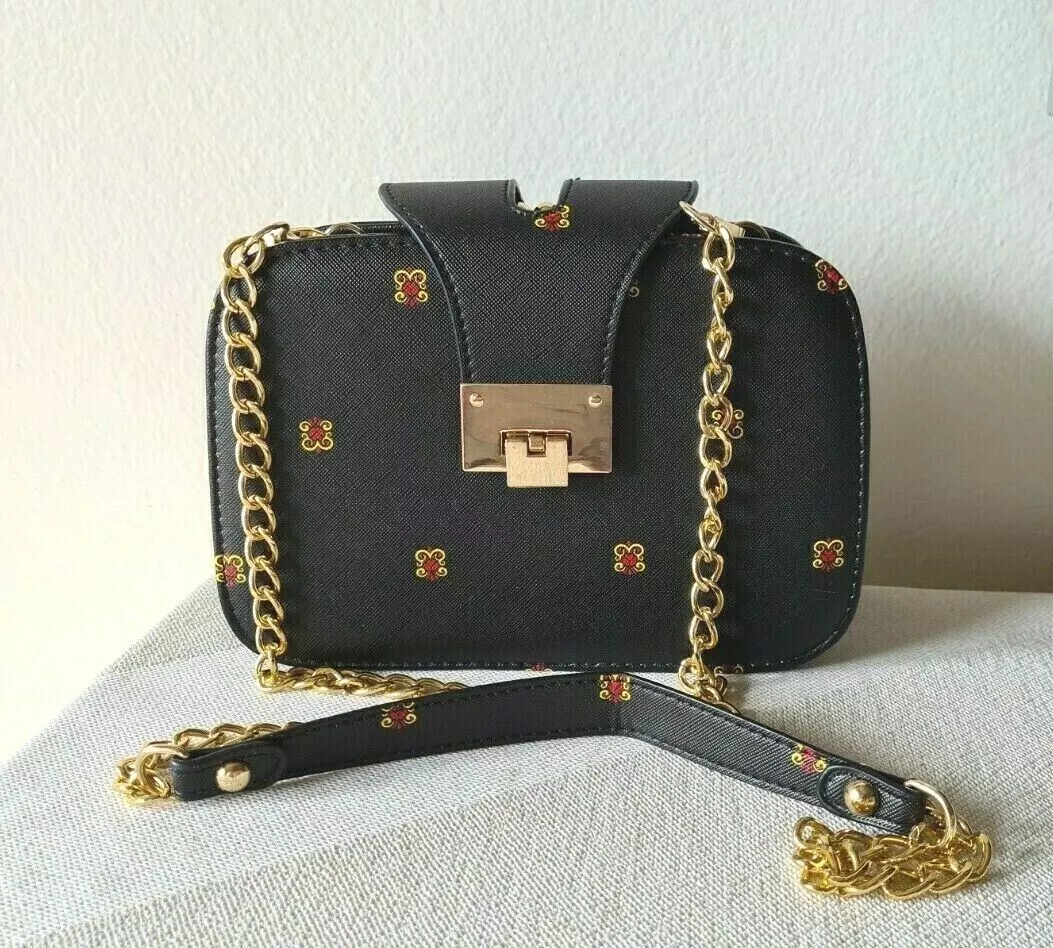 XIRONGLANDAI Womens Chain Shoulder Bag Flap Designer 3 Layer Crossbody Purse
