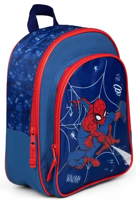 UNDERCOVER Spiderman Rucksack mit Vortasche Kinder Freizeit Kindergarten Spider Man