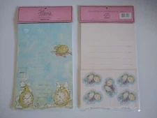 Vtg Flavia Weedn Applause Going Away Tri-fold Party Invitations Stickers 10 each