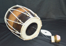 Indian Professional Bengali Khamak Folk Musical Instruments Wooden Khamak