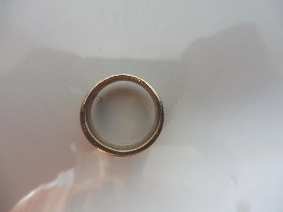 Bel Vecchio Anello In Argento, Argento 925, Taglia 55 - Immagine 2 di 4