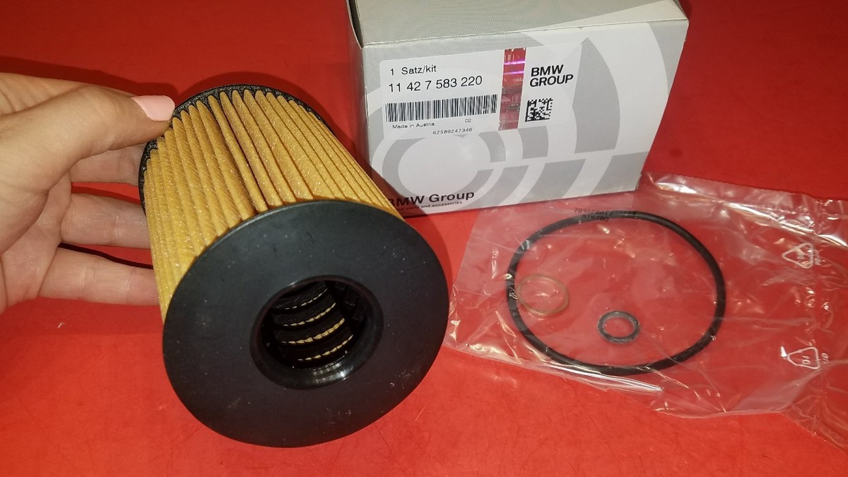 Bmw Oil Filter Kit 550i,650i,750i,X5,X6-8 CYL. Engine 11427583220 