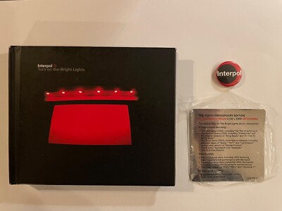 Interpol Turn on the Bright Lights the Tenth Anniversary Edition 2 CD DVD