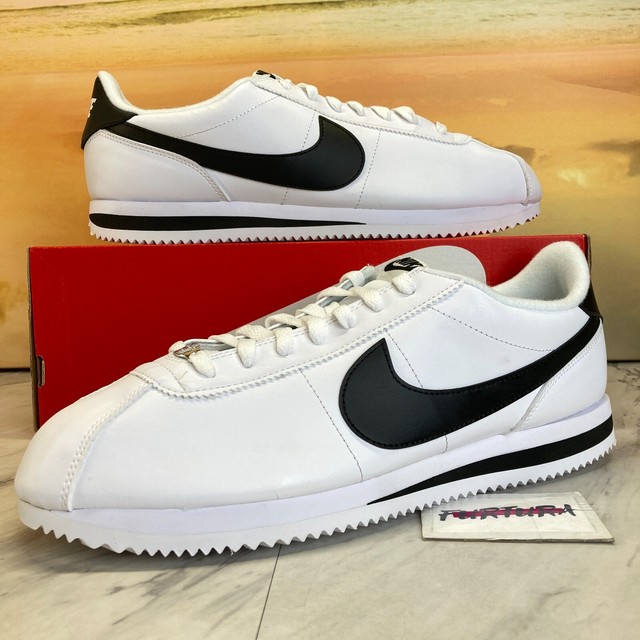 Size 13 - Nike Cortez Basic White Black 