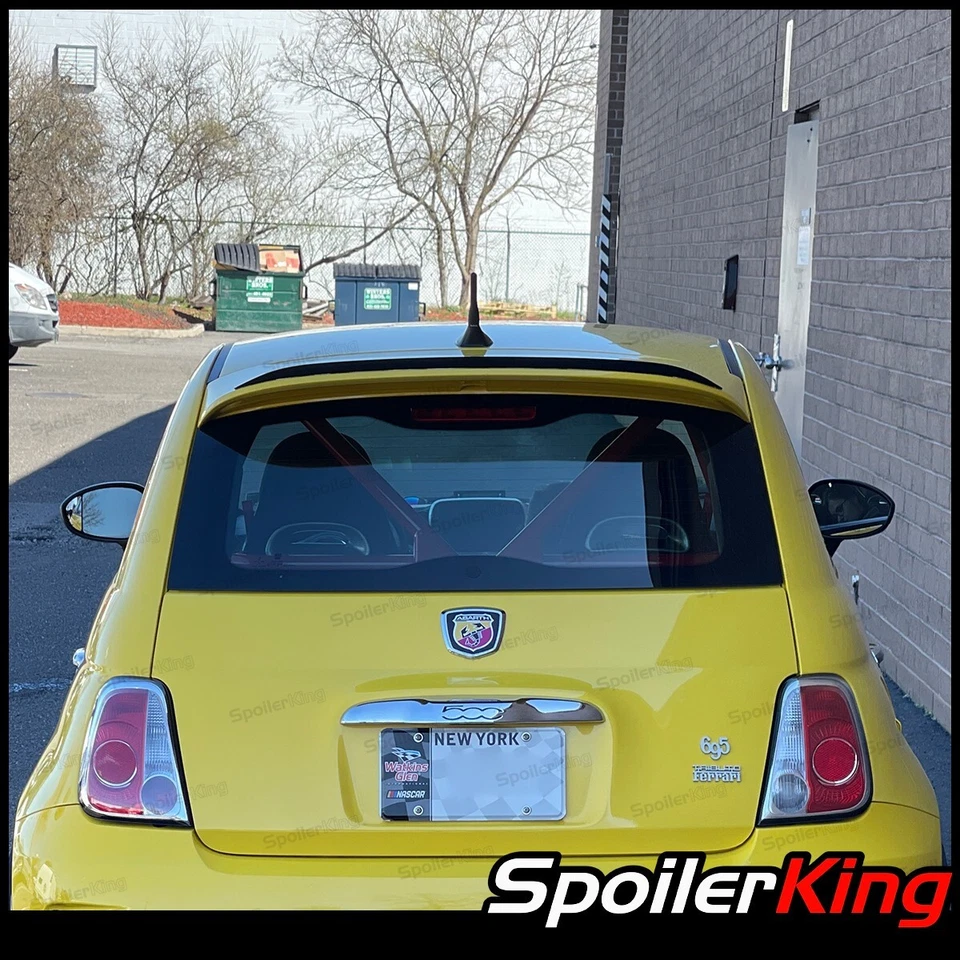 SpoilerKing alerón de techo trasero adicional (se adapta a: Fiat 500 Abarth solo 2012-2019) 244 L Foto 4 de 4