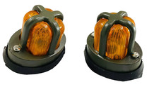 PARKING LIGHT PAIR WITH GRILL FOR JEEPS WILLY FORD MB GPW CJ2A CJ3B #B562