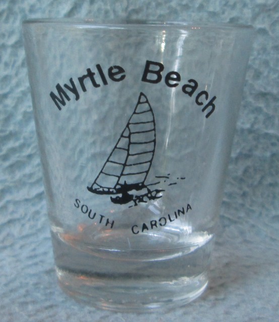 Sail Boating Myrtle Beach South Carolina Souvenir Shot Glass eBay