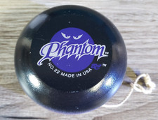 VTG BC YOYO PHANTOM 22 BLACK PURPLE CHAMPION HARDWOOD USA 1996 BALANCE  WEIGHT