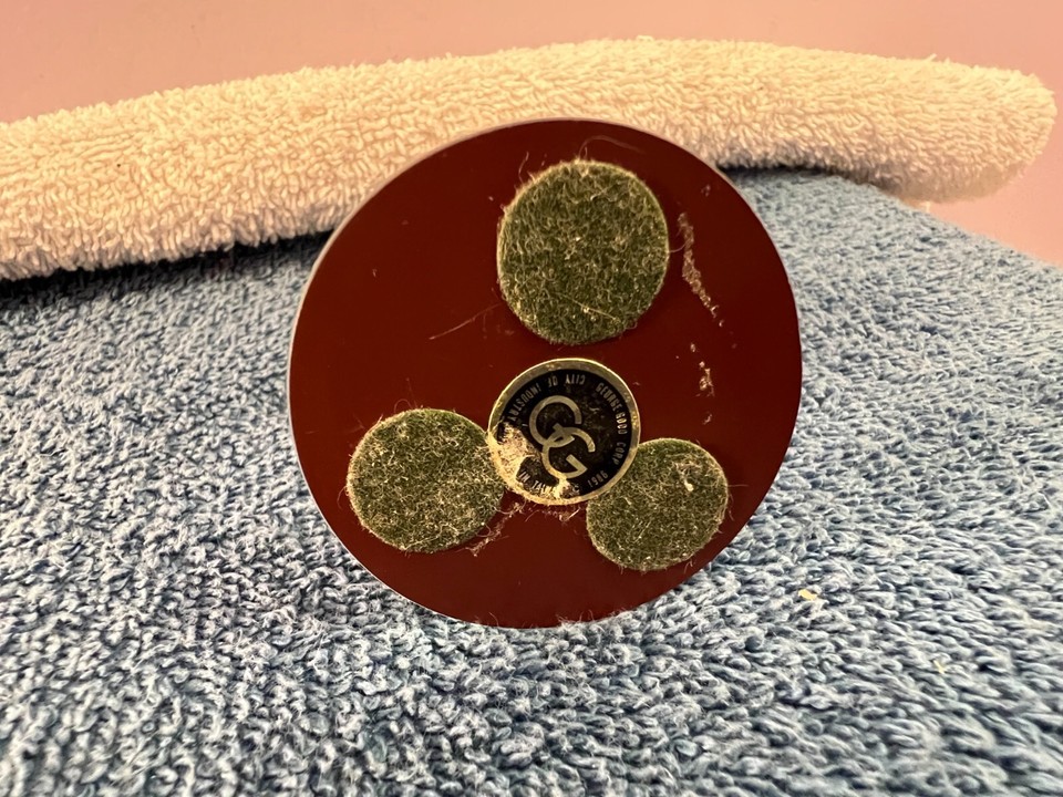 Vintage Good Metal Carousel Horse on mirror base OH4585 eBay