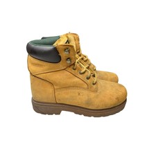 Wolverine Cheyenne Men's 6M Work Boots Gold Tan 6 Inch Soft Toe W01038