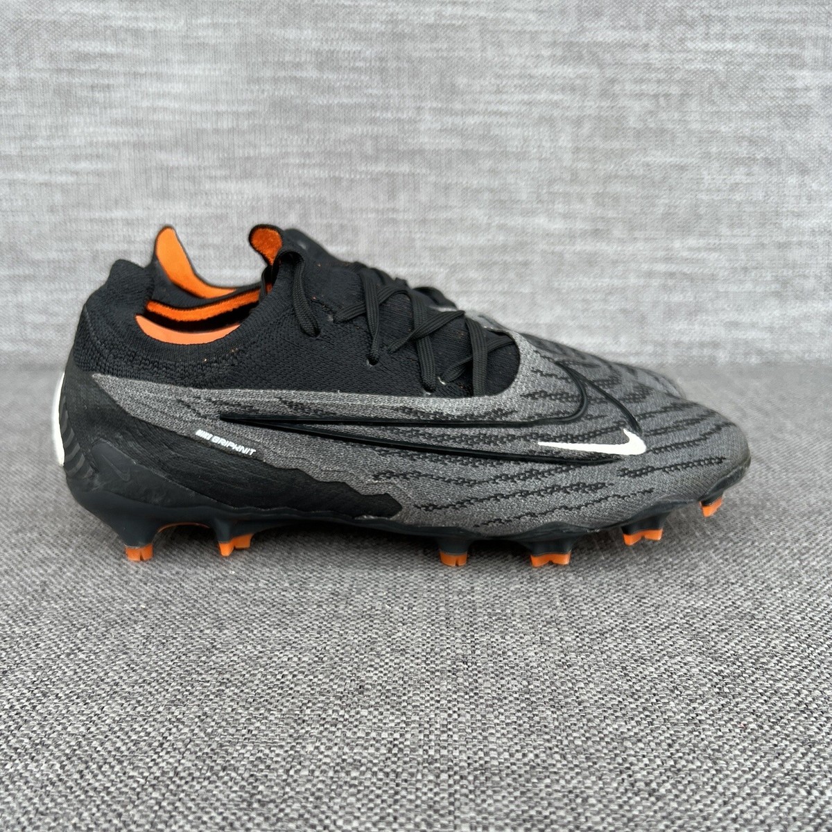 Mens 6 / Womens 7.5 - Nike Gripknit Phantom GX Elite FG Black Dark