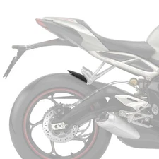 Pyramid Hugger Extension Matte Black Triumph Street Triple 765 / S R RS 17 - 24