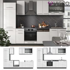 Cucinino Cucina componibile Blocco cucina Cucina su misura Fame Bianco Vicco