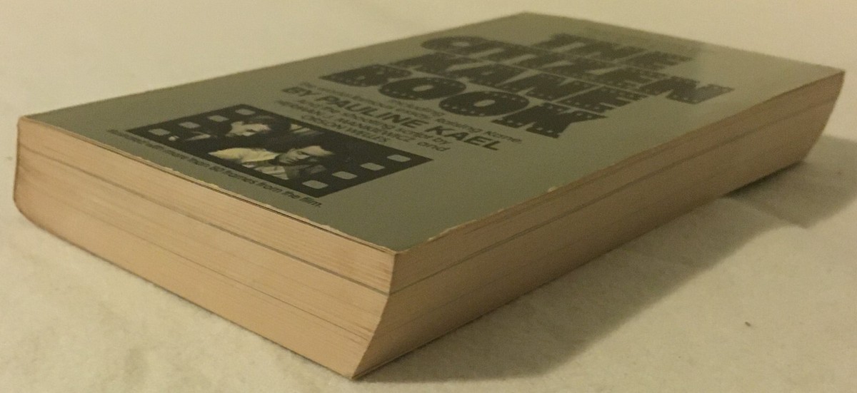 The Citizen Kane Book - Kael - Mankiewicz - Orson Welles - 1980