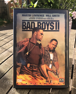 BAD BOYS II »KINOFASSUNG 140 Min.  MIT BOOKLET« DVD   FSK16, Will Smith,